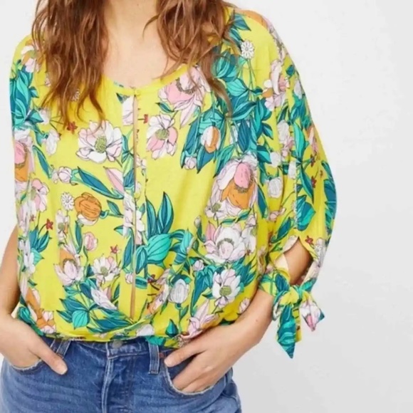 Free People Late Night Pink Smocked Picnic Dress Medium - Picture 1 of 10